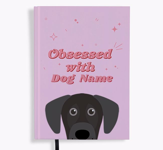 Obsessed: Personalised {breedFullName} Notebook